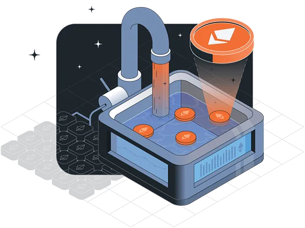 rETH is Rocket Pool's liquid staking product